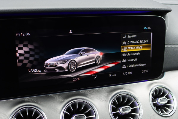 Mercedes-Benz AMG GT 4-Door Coupe AMG 43 Premium | Panoramadak | Distronic+ | AMG Ride Control | Soft-Close | Burmester | Nappa Leder | HUD | Multibeam LED | Schakelbare Uitlaat |