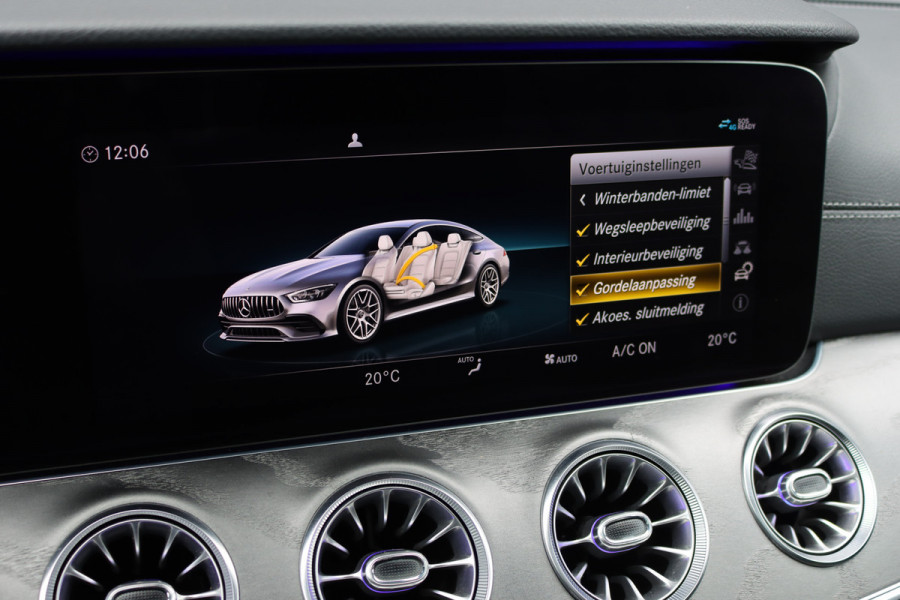 Mercedes-Benz AMG GT 4-Door Coupe AMG 43 Premium | Panoramadak | Distronic+ | AMG Ride Control | Soft-Close | Burmester | Nappa Leder | HUD | Multibeam LED | Schakelbare Uitlaat |