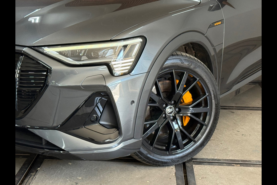 Audi e-tron Sportback 55 quattro S Black Ed. | 95 kWh | 407pk| Matrix LED | B&O | Pano | 360° camera | Memory|Trekhaak afneembaar