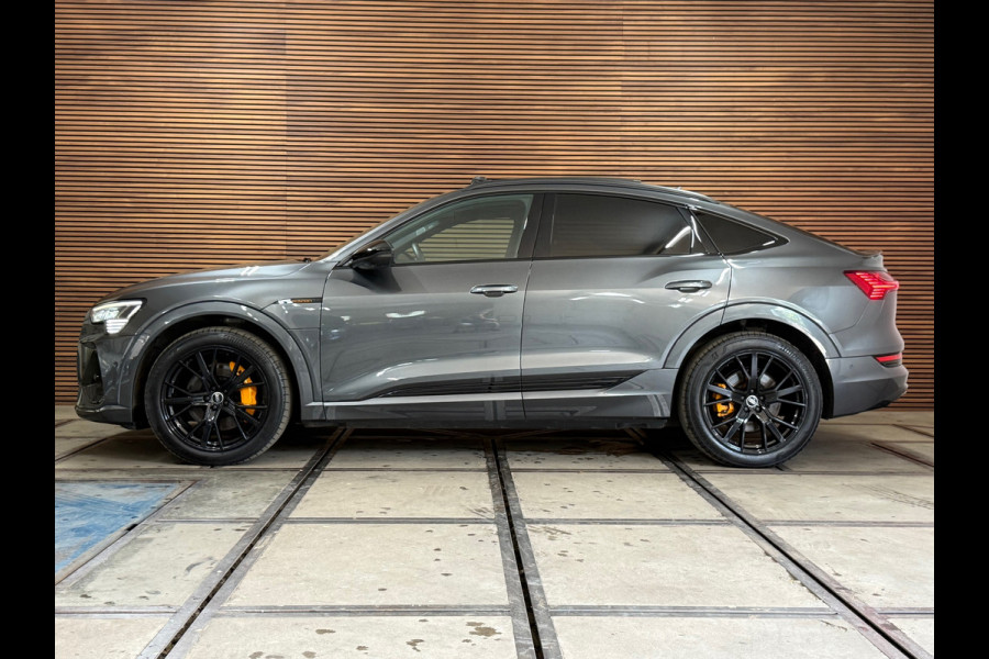 Audi e-tron Sportback 55 quattro S Black Ed. | 95 kWh | 407pk| Matrix LED | B&O | Pano | 360° camera | Memory|Trekhaak afneembaar