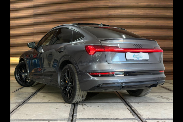 Audi e-tron Sportback 55 quattro S Black Ed. | 95 kWh | 407pk| Matrix LED | B&O | Pano | 360° camera | Memory|Trekhaak afneembaar