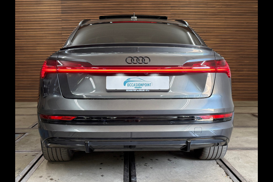Audi e-tron Sportback 55 quattro S Black Ed. | 95 kWh | 407pk| Matrix LED | B&O | Pano | 360° camera | Memory|Trekhaak afneembaar
