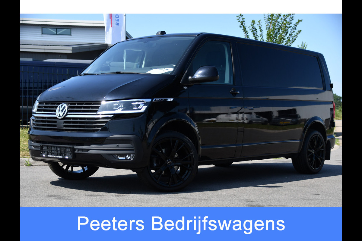 Volkswagen Transporter 2.0 TDI L2H1 30 Bulli Virtual, Adaptieve Cruise, Carplay, LED, Stoelverwarming, Standkachel, Trekhaak, Automaat, Multimedia, 150pk, Uniek!
