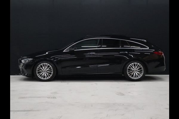 Mercedes-Benz CLA-Klasse Shooting Brake 200 Business Solution Luxury [SCHUIFKANTELDAK, SFEERVERLICHTING, TREKHAAK UITKLAPBAAR, MEMORY SEATS, BURMESTER, APPLE CARPLAY, ANDROID, STOELVERWARMING, CAMERA, VOL LEDER, CRUISE, CLIMATE, NIEUWSTAAT]