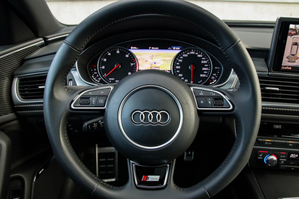 Audi A6 Avant 1.8 TFSI ultra Sport S-Line Automaat 190pk! 1e Eig|DLR|Panoramadak|Lederen sportstoelen|LED Matrix|20inch|BOSE|Black