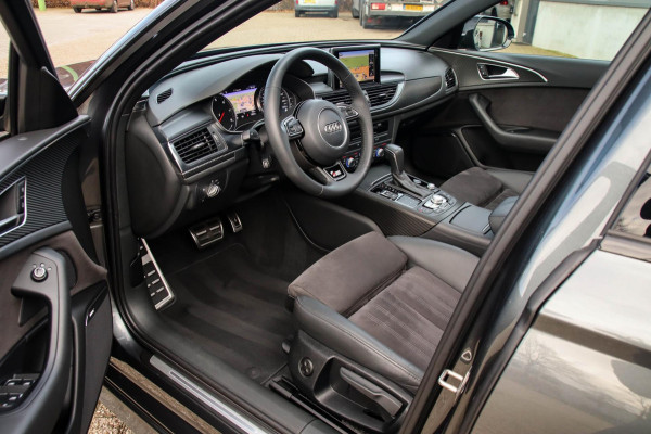Audi A6 Avant 1.8 TFSI ultra Sport S-Line Automaat 190pk! 1e Eig|DLR|Panoramadak|Lederen sportstoelen|LED Matrix|20inch|BOSE|Black