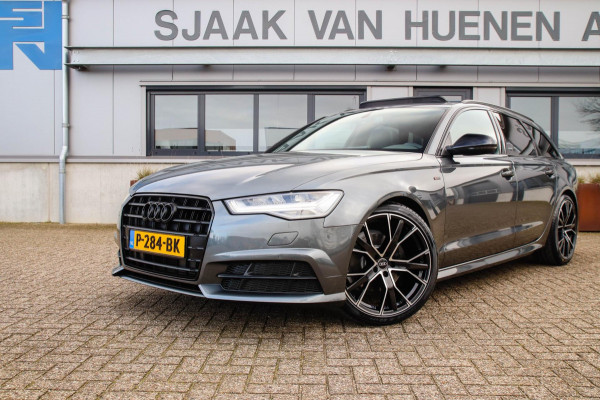Audi A6 Avant 1.8 TFSI ultra Sport S-Line Automaat 190pk! 1e Eig|DLR|Panoramadak|Lederen sportstoelen|LED Matrix|20inch|BOSE|Black