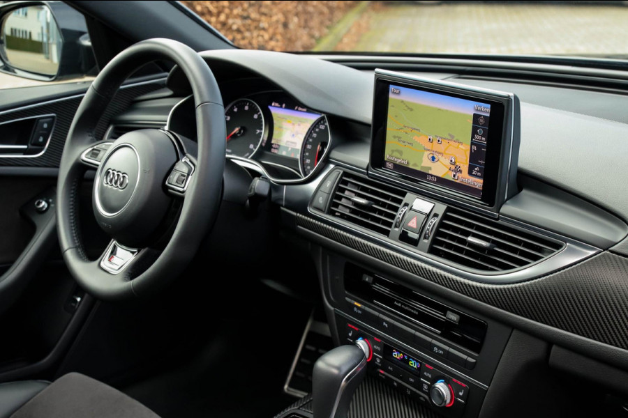Audi A6 Avant 1.8 TFSI ultra Sport S-Line Automaat 190pk! 1e Eig|DLR|Panoramadak|Lederen sportstoelen|LED Matrix|20inch|BOSE|Black