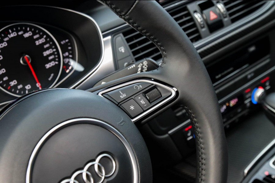 Audi A6 Avant 1.8 TFSI ultra Sport S-Line Automaat 190pk! 1e Eig|DLR|Panoramadak|Lederen sportstoelen|LED Matrix|20inch|BOSE|Black