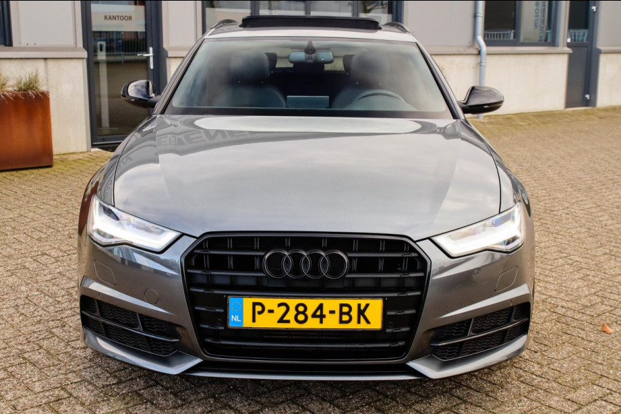 Audi A6 Avant 1.8 TFSI ultra Sport S-Line Automaat 190pk! 1e Eig|DLR|Panoramadak|Lederen sportstoelen|LED Matrix|20inch|BOSE|Black