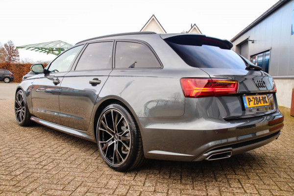 Audi A6 Avant 1.8 TFSI ultra Sport S-Line Automaat 190pk! 1e Eig|DLR|Panoramadak|Lederen sportstoelen|LED Matrix|20inch|BOSE|Black