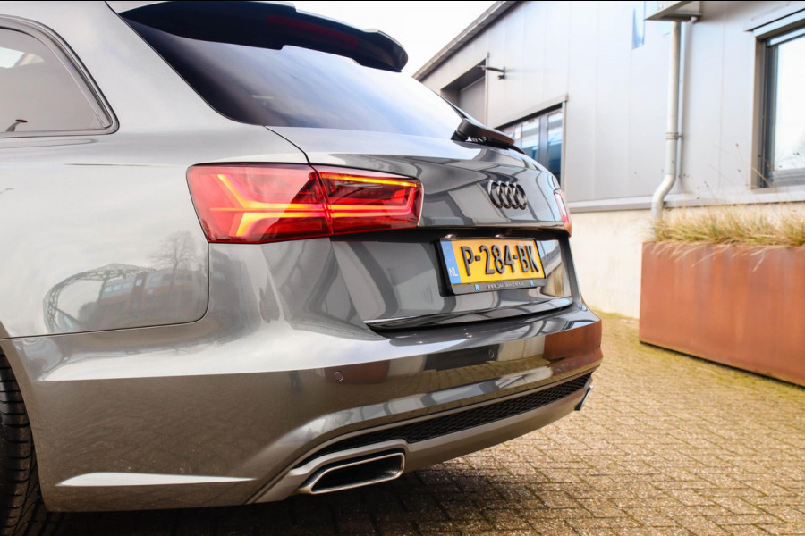 Audi A6 Avant 1.8 TFSI ultra Sport S-Line Automaat 190pk! 1e Eig|DLR|Panoramadak|Lederen sportstoelen|LED Matrix|20inch|BOSE|Black