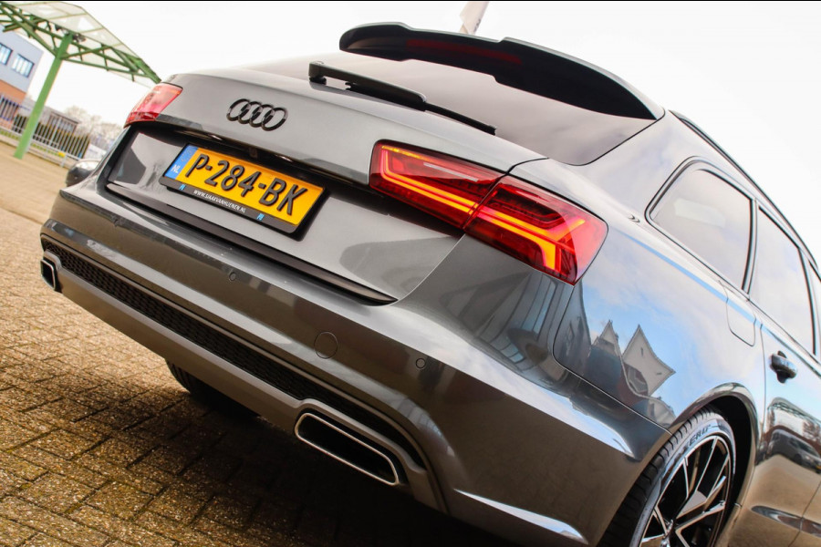 Audi A6 Avant 1.8 TFSI ultra Sport S-Line Automaat 190pk! 1e Eig|DLR|Panoramadak|Lederen sportstoelen|LED Matrix|20inch|BOSE|Black