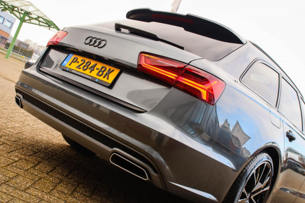 Audi A6 Avant 1.8 TFSI ultra Sport S-Line Automaat 190pk! 1e Eig|DLR|Panoramadak|Lederen sportstoelen|LED Matrix|20inch|BOSE|Black