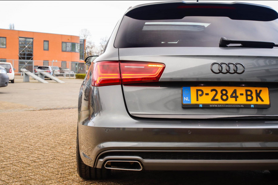 Audi A6 Avant 1.8 TFSI ultra Sport S-Line Automaat 190pk! 1e Eig|DLR|Panoramadak|Lederen sportstoelen|LED Matrix|20inch|BOSE|Black