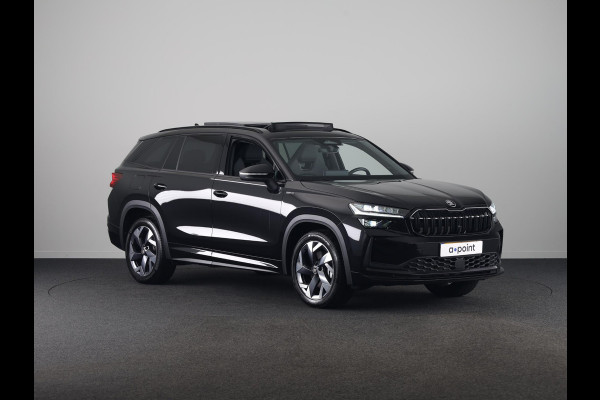 Škoda Kodiaq 1.5 TSI PHEV Sportline Business 204pk | Electrisch glazen Panoramadak | wegklapbare trekhaak | Licht & View pakket | Winterpakket