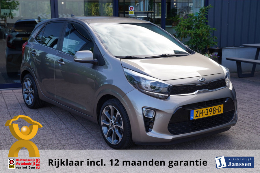 Kia Picanto 1.0 CVVT Design Edition|Prijs rijklaar incl 12 mnd garantie|Leder Navi Camera Clima