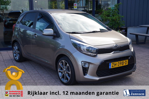 Kia Picanto 1.0 CVVT Design Edition|Prijs rijklaar incl 12 mnd garantie|Leder Navi Camera Clima