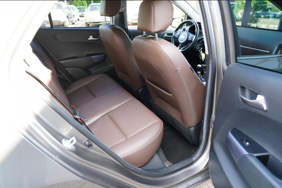 Kia Picanto 1.0 CVVT Design Edition|Prijs rijklaar incl 12 mnd garantie|Leder Navi Camera Clima