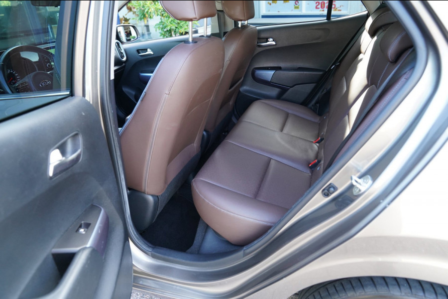 Kia Picanto 1.0 CVVT Design Edition|Prijs rijklaar incl 12 mnd garantie|Leder Navi Camera Clima