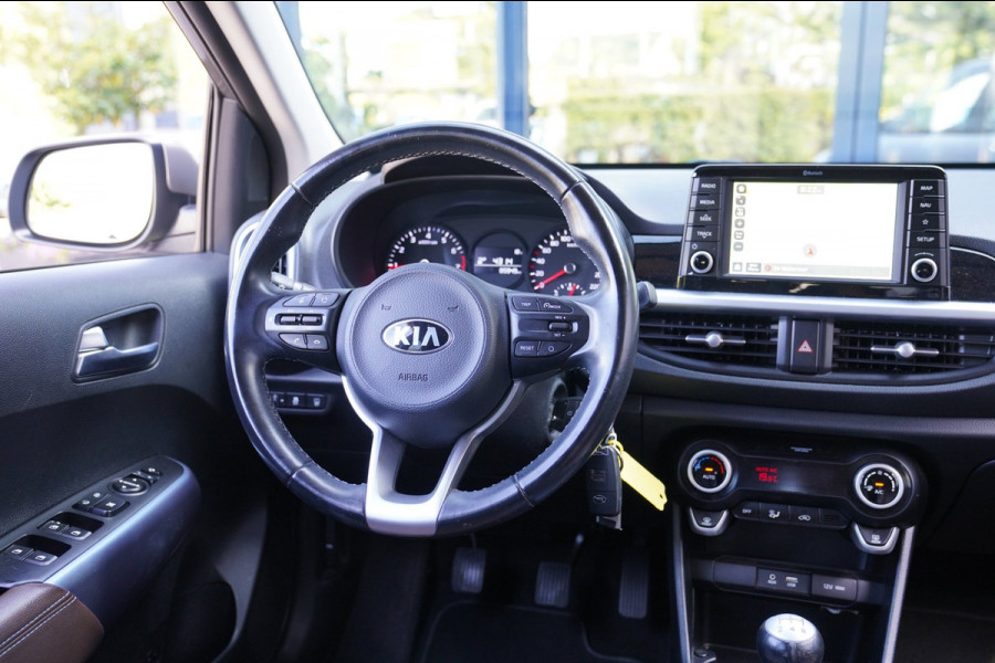 Kia Picanto 1.0 CVVT Design Edition|Prijs rijklaar incl 12 mnd garantie|Leder Navi Camera Clima