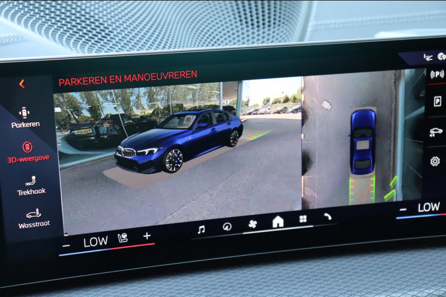 BMW 3 Serie 330E xDrive M-sport Pro Tansanitblau HUD ambiance verl. leer+vw stuurverw el.klep camera's
