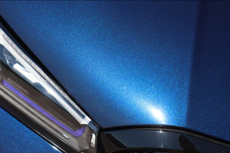 BMW 3 Serie 330E xDrive M-sport Pro Tansanitblau HUD ambiance verl. leer+vw stuurverw el.klep camera's