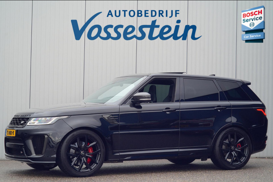 Land Rover Range Rover Sport 5.0 V8 SC SVR / Carbon / 575 pk / Head-Up / Meridian / Camera / Luchtvering