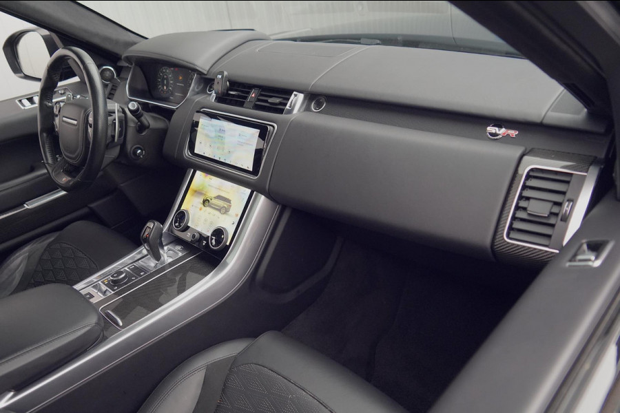 Land Rover Range Rover Sport 5.0 V8 SC SVR / Carbon / 575 pk / Head-Up / Meridian / Camera / Luchtvering
