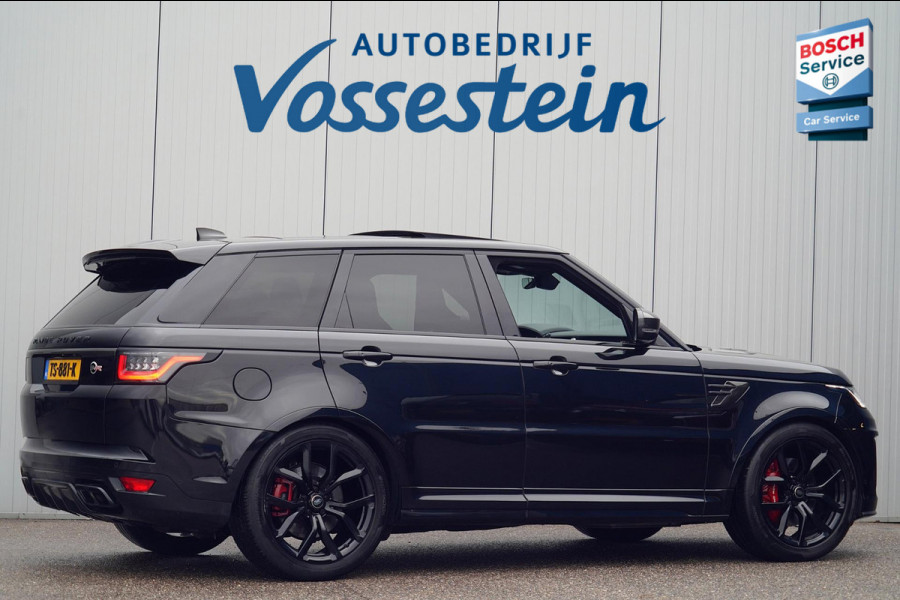 Land Rover Range Rover Sport 5.0 V8 SC SVR / Carbon / 575 pk / Head-Up / Meridian / Camera / Luchtvering