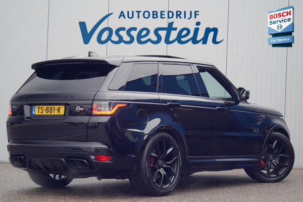 Land Rover Range Rover Sport 5.0 V8 SC SVR / Carbon / 575 pk / Head-Up / Meridian / Camera / Luchtvering