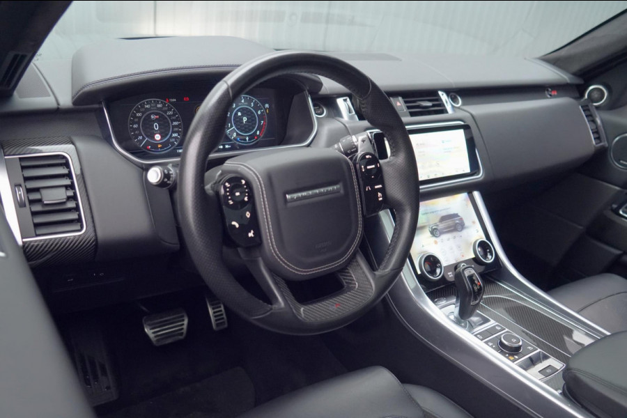 Land Rover Range Rover Sport 5.0 V8 SC SVR / Carbon / 575 pk / Head-Up / Meridian / Camera / Luchtvering