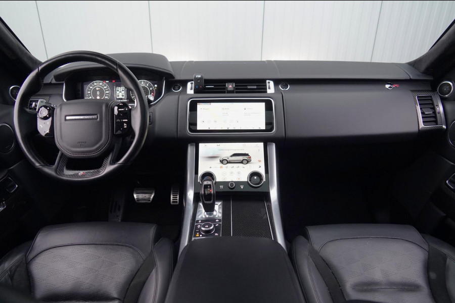 Land Rover Range Rover Sport 5.0 V8 SC SVR / Carbon / 575 pk / Head-Up / Meridian / Camera / Luchtvering