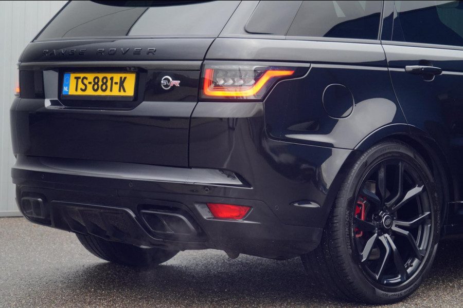 Land Rover Range Rover Sport 5.0 V8 SC SVR / Carbon / 575 pk / Head-Up / Meridian / Camera / Luchtvering