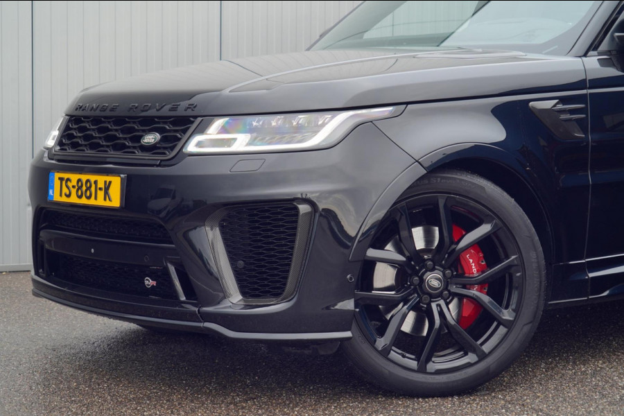 Land Rover Range Rover Sport 5.0 V8 SC SVR / Carbon / 575 pk / Head-Up / Meridian / Camera / Luchtvering