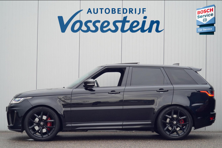 Land Rover Range Rover Sport 5.0 V8 SC SVR / Carbon / 575 pk / Head-Up / Meridian / Camera / Luchtvering