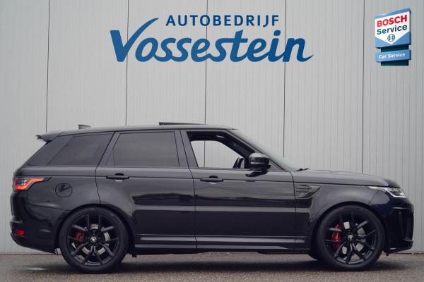 Land Rover Range Rover Sport 5.0 V8 SC SVR / Carbon / 575 pk / Head-Up / Meridian / Camera / Luchtvering