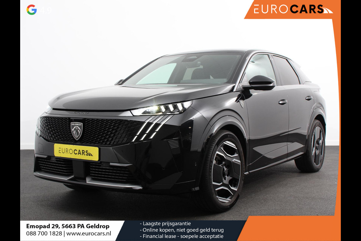 Peugeot E-3008 210 GT-Line 73 kWh Automaat Climate control Adaptieve cruise control 360 camera Keyless Apple Carplay/ Android auto Led Verwarmde voorstoelen Stuurverwarming Parkeersensoren Navigatie