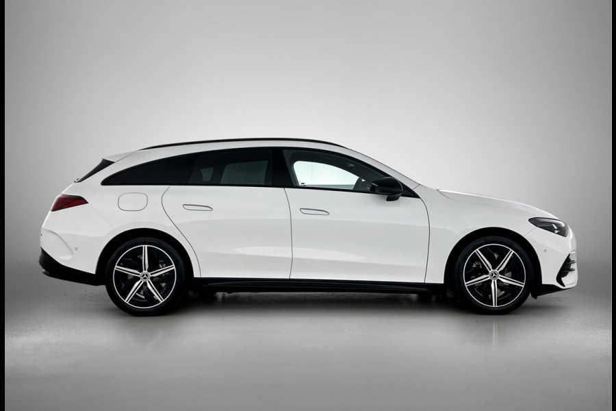 Mercedes-Benz CLA-Klasse Shooting Brake 250+ Business Solution AMG 85 kWh | Nightpakket | Trekhaak | Vast panoramadak |Sportstoelen | Massagefunctie | Warmtewerend, donkergetint glas | 18 inch vijfspaaks lichtmetalen AMG-velgen |