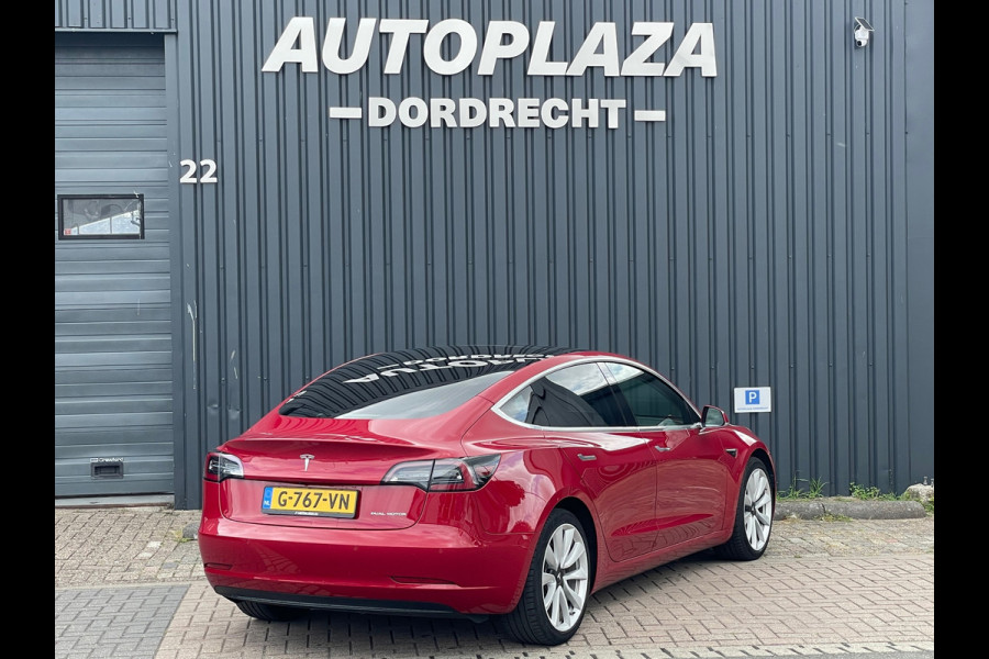 Tesla Model 3 Long Range AWD 75 kWh|SOH87%|Pano|Cam|Stoelverw|