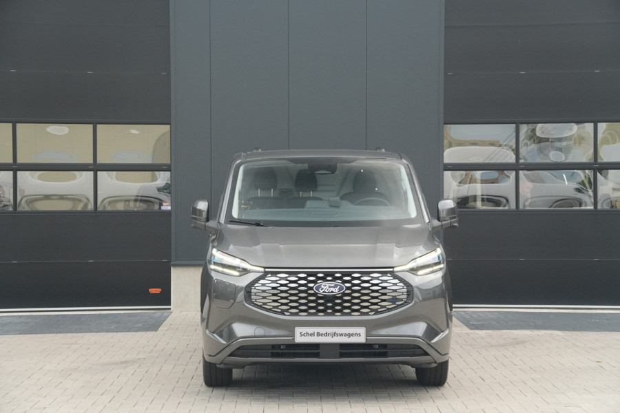 Ford E-Transit Custom 340 L2H1 Limited 71 kWh 218pk - AGR Bestuurdersstoel - Trekhaak - ACC - B&O - Navi - Stoel/Stuurverwarming - 360 Camera - Blinds