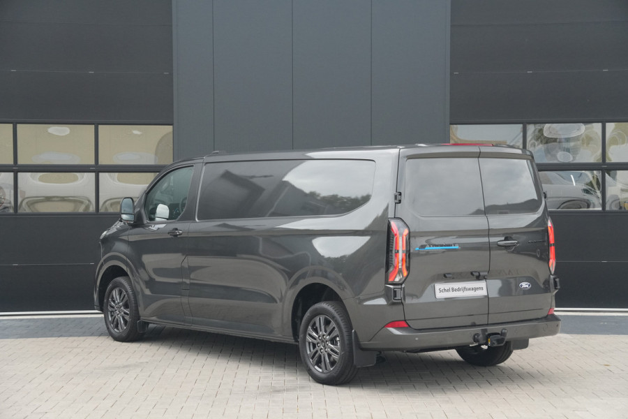 Ford E-Transit Custom 340 L2H1 Limited 71 kWh 218pk - AGR Bestuurdersstoel - Trekhaak - ACC - B&O - Navi - Stoel/Stuurverwarming - 360 Camera - Blinds