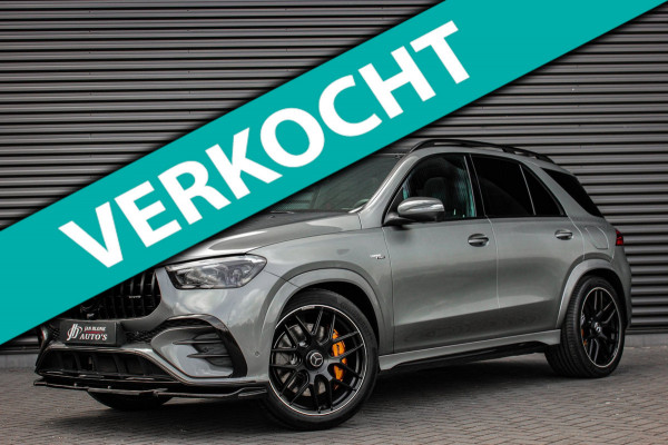 Mercedes-Benz GLE AMG 53 Hybrid 4MATIC+ NIGHT EDITION / LUCHTVERING / TREKHAAK / BURMESTER / FULL / DEALER AUTO/ CARBON