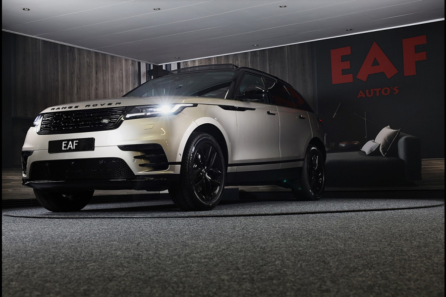 Land Rover Range Rover Velar 3.0 P400 AWD Dynamic SE MHEV / Batumi Gold / Acc / Lane Assist / Dode Hoek / 360 Camera / Leder /Pano