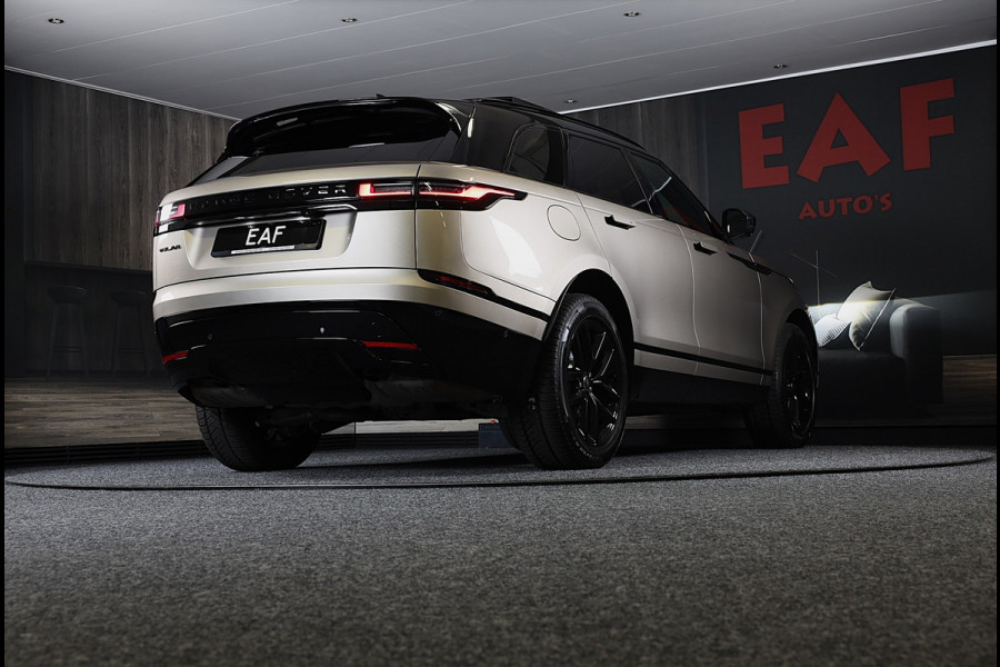 Land Rover Range Rover Velar 3.0 P400 AWD Dynamic SE MHEV / Batumi Gold / Acc / Lane Assist / Dode Hoek / 360 Camera / Leder /Pano