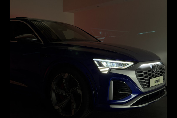 Audi Q8 Sportback e-tron S quattro SQ8 115 kWh | Valcona Leder | Panoramadaj | Trekhaak | 22'' | Matrix LED | Memory | B&O |