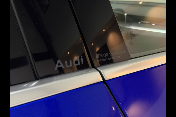 Audi Q8 Sportback e-tron S quattro SQ8 115 kWh | Valcona Leder | Panoramadaj | Trekhaak | 22'' | Matrix LED | Memory | B&O |