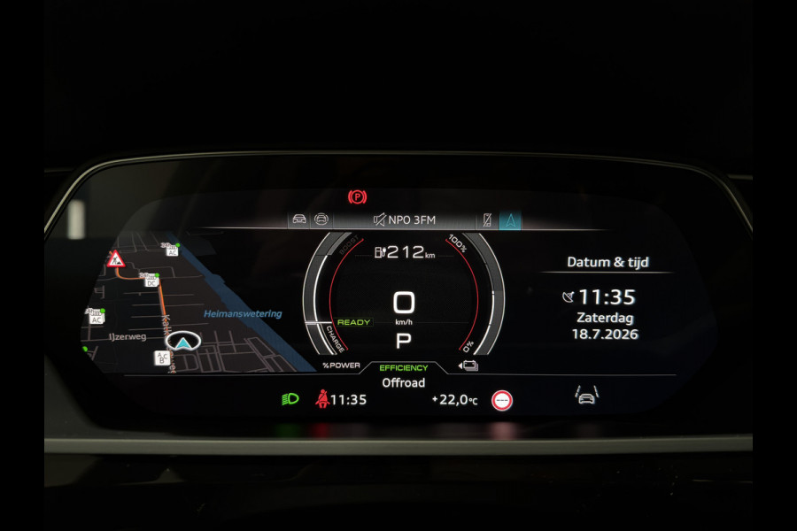 Audi Q8 Sportback e-tron S quattro SQ8 115 kWh | Valcona Leder | Panoramadaj | Trekhaak | 22'' | Matrix LED | Memory | B&O |