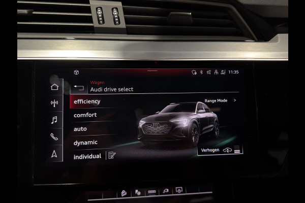Audi Q8 Sportback e-tron S quattro SQ8 115 kWh | Valcona Leder | Panoramadaj | Trekhaak | 22'' | Matrix LED | Memory | B&O |