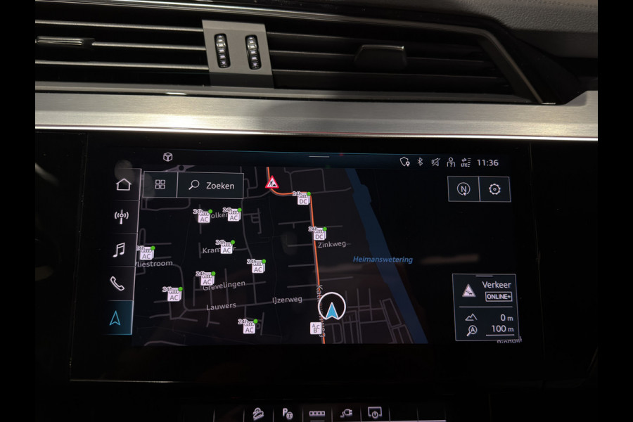 Audi Q8 Sportback e-tron S quattro SQ8 115 kWh | Valcona Leder | Panoramadaj | Trekhaak | 22'' | Matrix LED | Memory | B&O |